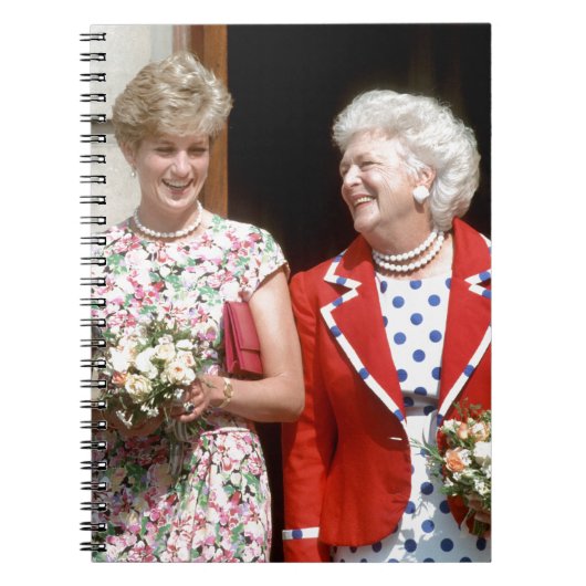 Princess Diana-Barbara Struik Notitieboek (Voorkant)