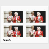Princess Diana-Barbara Struik Rechthoekige Sticker (Vel)