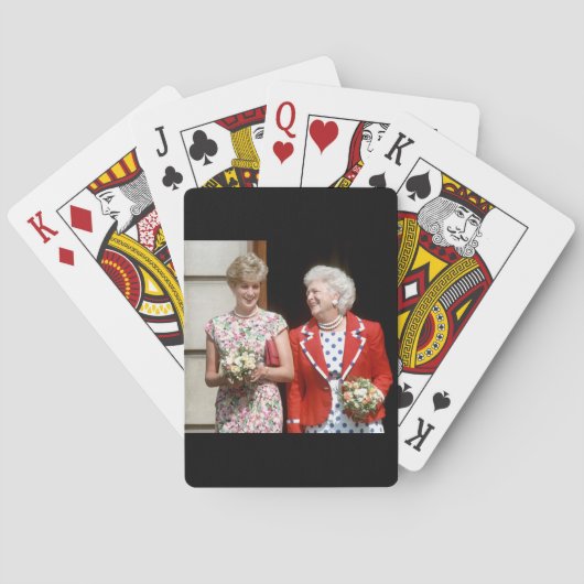 Princess Diana-Barbara Struik Speelkaarten (Achterkant)