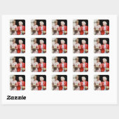 Princess Diana-Barbara Struik Vierkante Sticker (Vel)