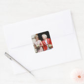 Princess Diana-Barbara Struik Vierkante Sticker (Envelop)