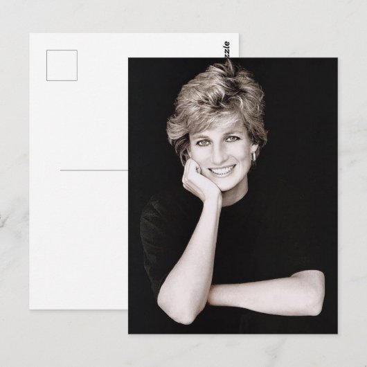 Princess Diana Briefkaart (Voorkant / Achterkant)