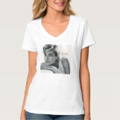 Princess Diana Classy Signature T-Shirt (Voorkant)