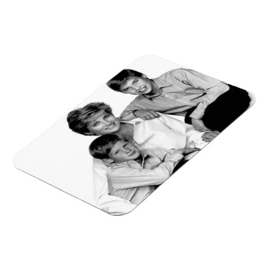 Princess Diana en sons Magneet (Linkerzijde)