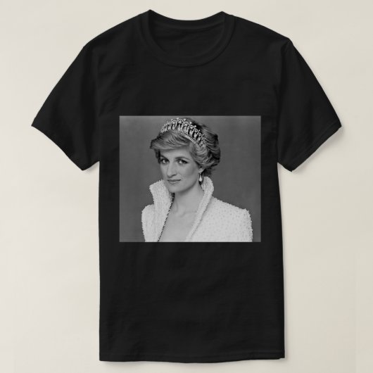 Princess Diana Fan Art _amp_ Merch T-shirt (Design voorkant)