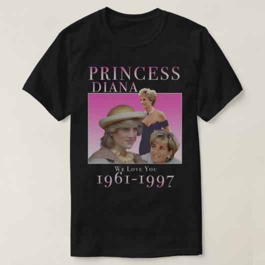 Princess Diana Homage Active T-shirt (Design voorkant)