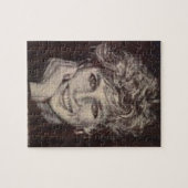 PRINCESS DIANA INK PEN PORTRAIT LEGPUZZEL (Horizontaal)
