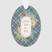 Princess Diana Memorial Original Scottish Tartan Ornament (voorkant)