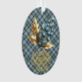 Princess Diana Memorial Scottish Tartan Christmas Ornament (voorkant)