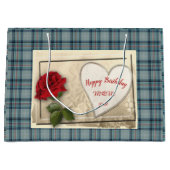 Princess Diana Memorial Tartan Large Cadeautasje (Voorkant)