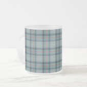 Princess Diana Memorial Tartan Matglas Koffiemok (Voorkant links)