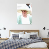 Princess Diana Nigeria 1990 Canvas Afdruk (Insitu (Slaapkamer))