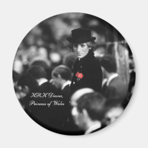 Princess Diana - Poppy Magneet