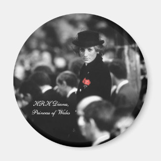 Princess Diana - Poppy Magneet