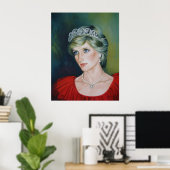 Princess Diana poster (Thuiskantoor)