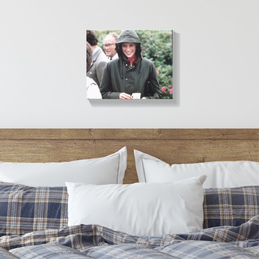 Princess Diana Scotland Canvas Afdruk (Insitu (Slaapkamer))