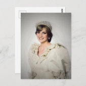 Princess Diana trouwportret gestileerd Briefkaart (Voorkant / Achterkant)