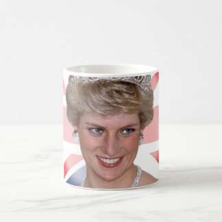 Princess Diana Union Jack Koffiemok