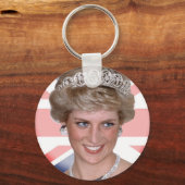 Princess Diana Union Jack Sleutelhanger (Voorkant)