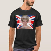 Princess Diana Union Jack T-shirt (Voorkant)