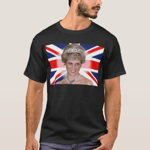 Princess Diana Union Jack T-shirt