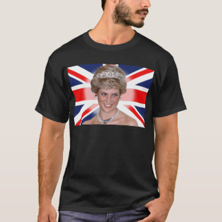 Princess Diana Union Jack T-shirt
