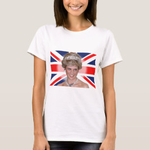 Princess Diana Union Jack T-shirt