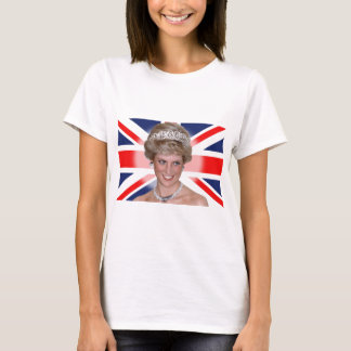 Princess Diana Union Jack T-shirt