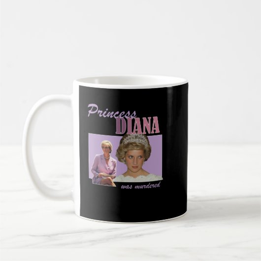 Princess Diana werd vermoord Koffiemok (Links)