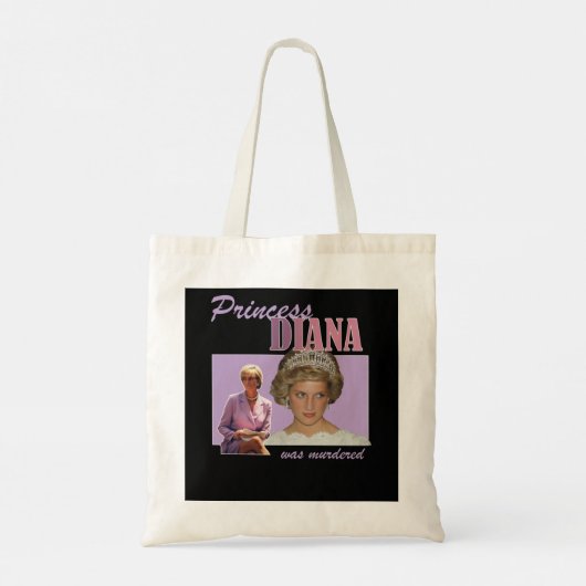 Princess Diana werd vermoord Tote Bag (Achterkant)