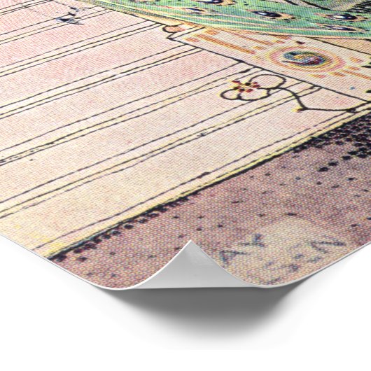 Princess Diaphanie door Kay Nielsen Poster (Hoek)