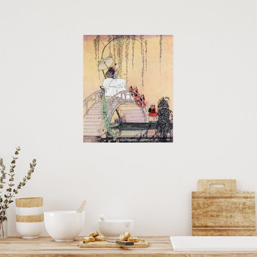 Princess Diaphanie door Kay Nielsen Poster (Keuken)