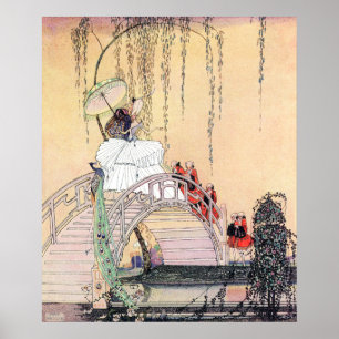 Princess Diaphanie door Kay Nielsen Poster