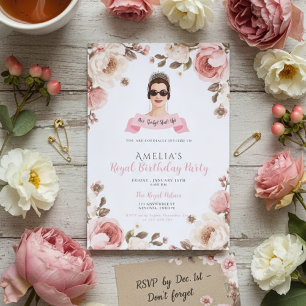 Princess Diaries 30e verjaardag millennial uitnodi Kaart