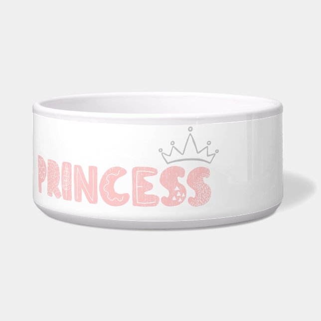 Princess dog/cat food bowl voerbakje (Voorkant)