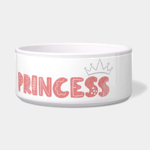 Princess dog/cat food bowl voerbakje