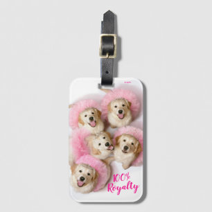 Princess Dogs in Tiaras Bagagelabel