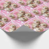 Princess Dogs in Tiaras Cadeaupapier (Hoek)