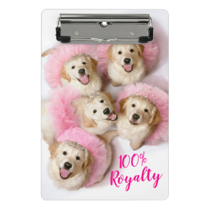 Princess Dogs in Tiaras Mini Klembord