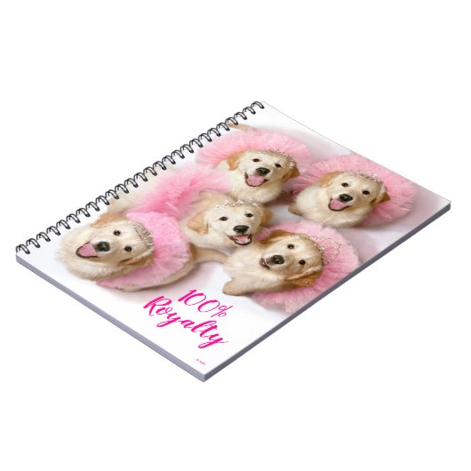 Princess Dogs in Tiaras Notitieboek (Linkerzijde)