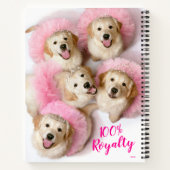 Princess Dogs in Tiaras Notitieboek (Achterkant)