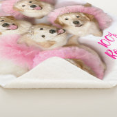 Princess Dogs in Tiaras Sherpa Deken (3/4)