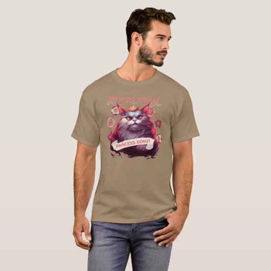 Princess Donut from Dungeon Crawler Carl family re T-shirt (Voorkant volledig)