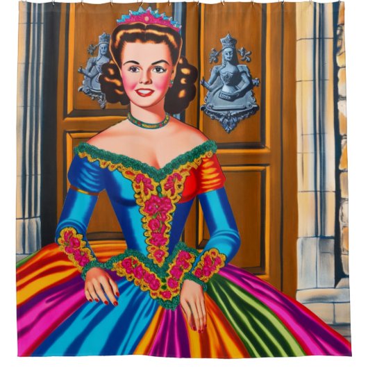 Princess Douchegordijn (Voorkant)