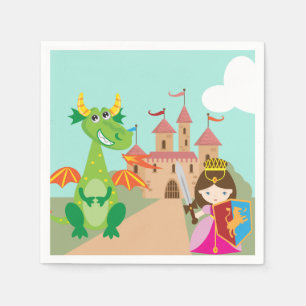 Princess Dragon en Knight Servet