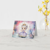 Princess Dreams Verjaardag Kaart (Gele Bloem)