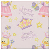 Princess Duckling Stof (Close Up)