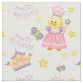 Princess Duckling Stof (Close Up)