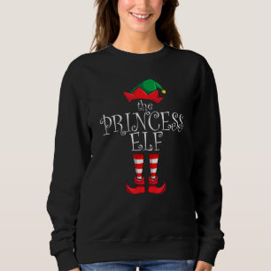 Princess Elf Matching Family Kerstmis Pajama Prin Trui