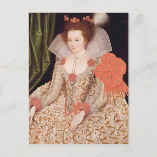 Princess Elizabeth, dochter van James I, 1612 Briefkaart